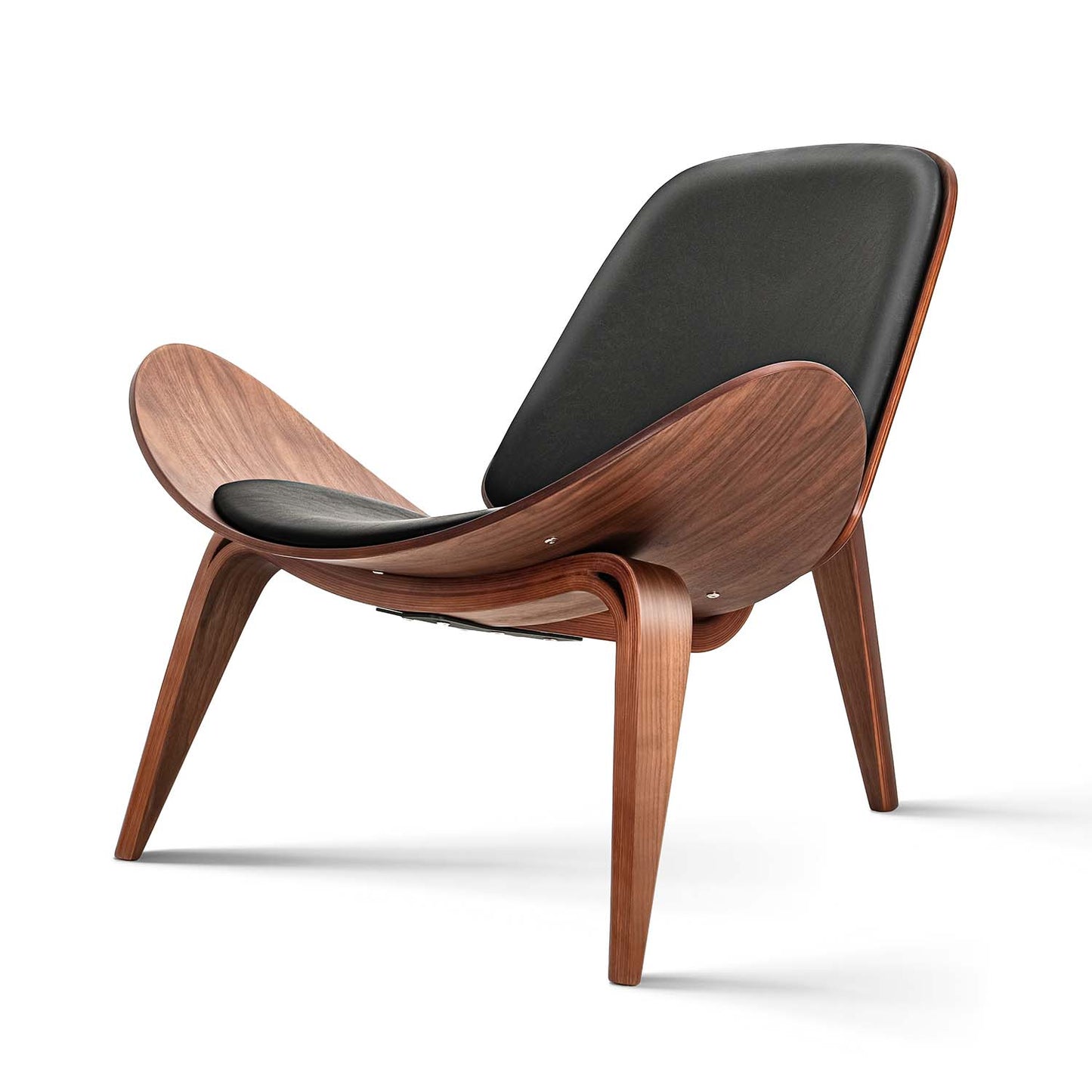 Luxury Series Palisander Lounge Shell Chair