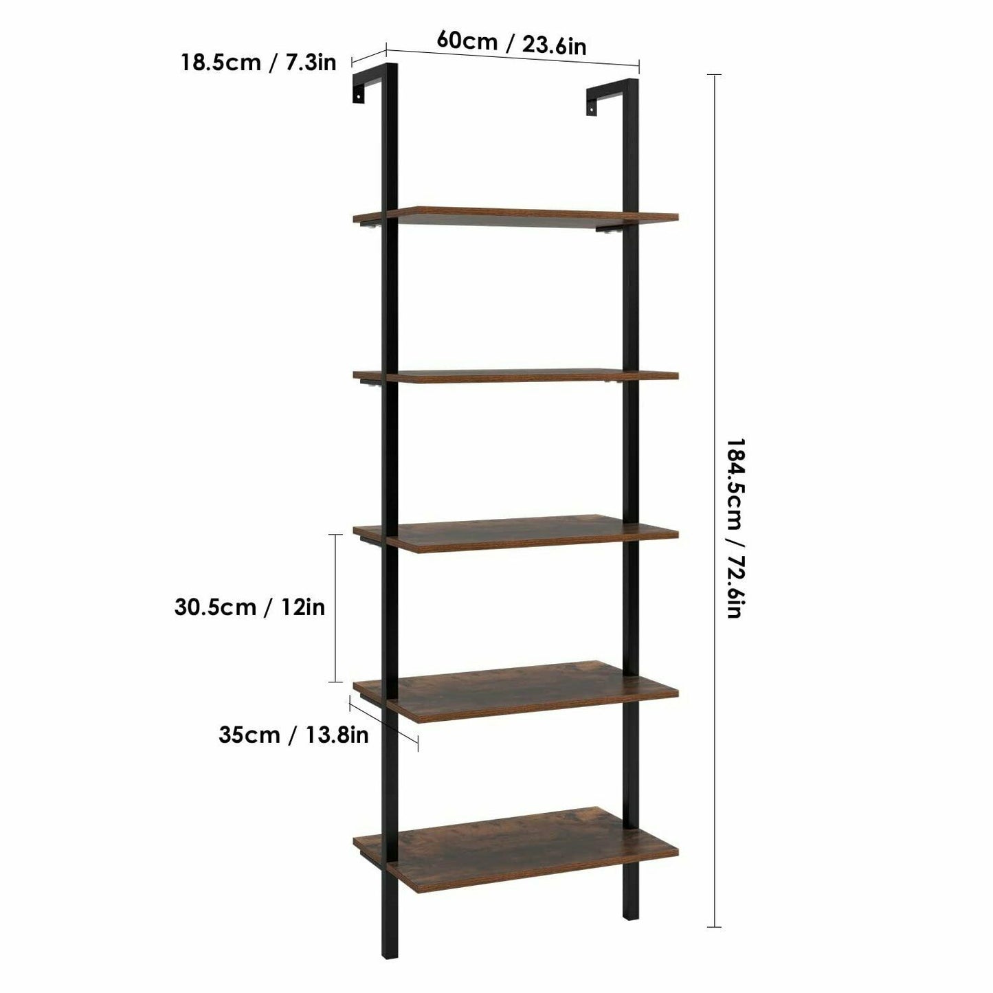 5 Tier Industry Ladder Shelf